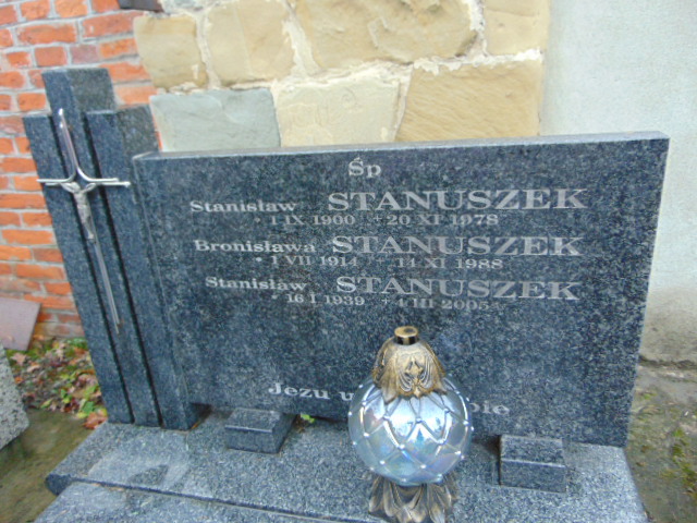 Stanisław Stanuszek 1939 Nowy Sącz - Grobonet - Wyszukiwarka osób pochowanych