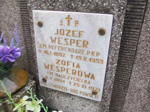 Józef Wesper 1882 Nowy Sącz - Grobonet - Wyszukiwarka osób pochowanych