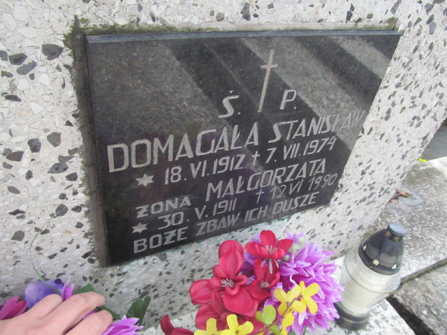 Małgorzata Domagała 1911 Nowy Sącz - Grobonet - Wyszukiwarka osób pochowanych