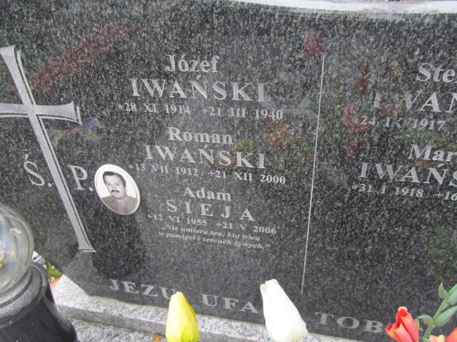 Maria Iwańska 1918 Nowy Sącz - Grobonet - Wyszukiwarka osób pochowanych