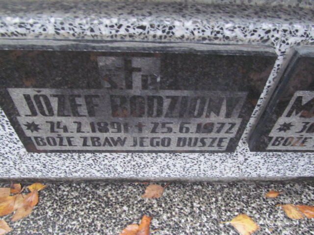 Maria Bodziony 1891 Nowy Sącz - Grobonet - Wyszukiwarka osób pochowanych