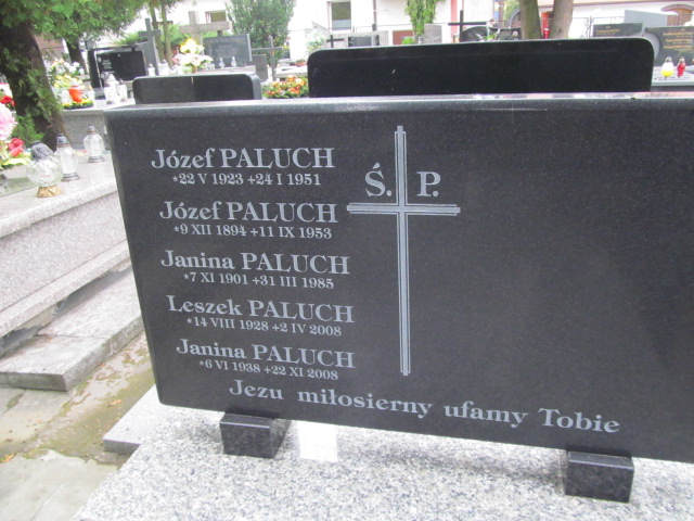 Leszek Paluch 1928 Nowy Sącz - Grobonet - Wyszukiwarka osób pochowanych