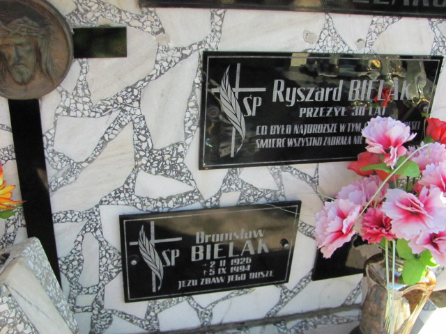 Ryszard Bielak 1953 Nowy Sącz - Grobonet - Wyszukiwarka osób pochowanych