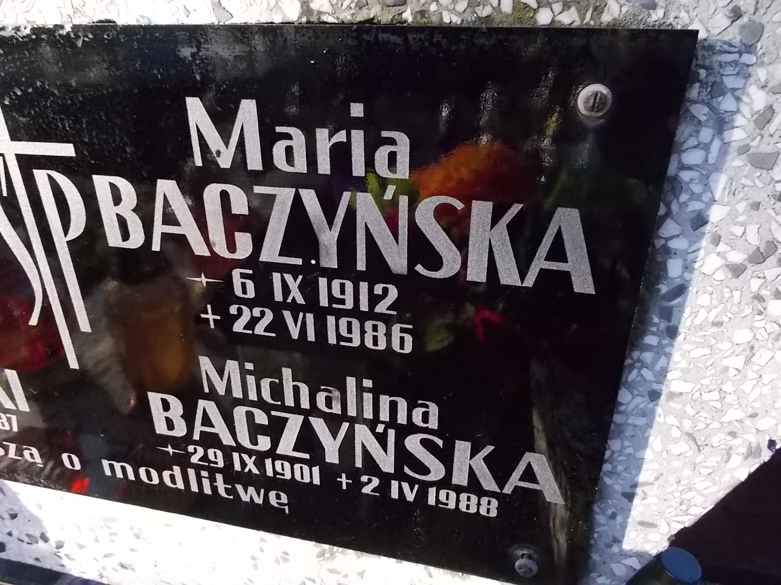 Michalina Baczyńska 1901 Nowy Sącz - Grobonet - Wyszukiwarka osób pochowanych