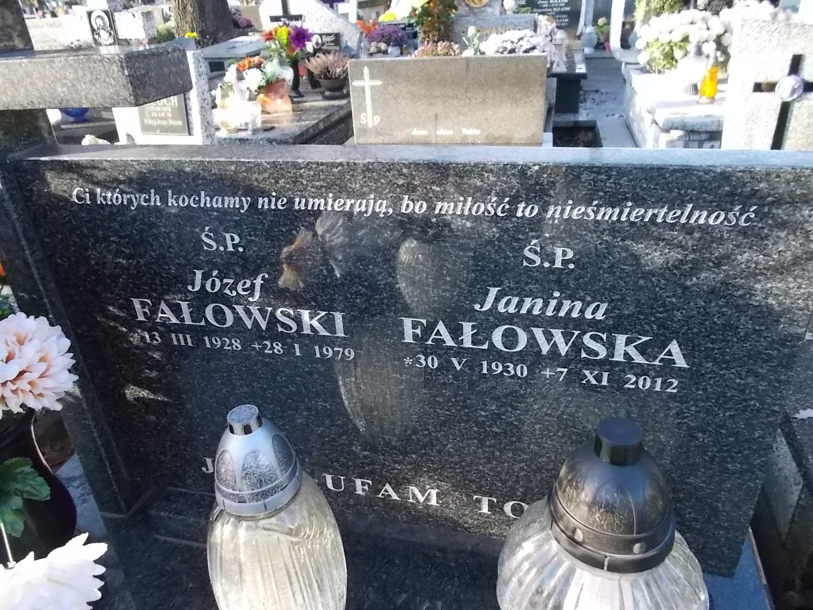 Janina Fałowska 1930 Nowy Sącz - Grobonet - Wyszukiwarka osób pochowanych