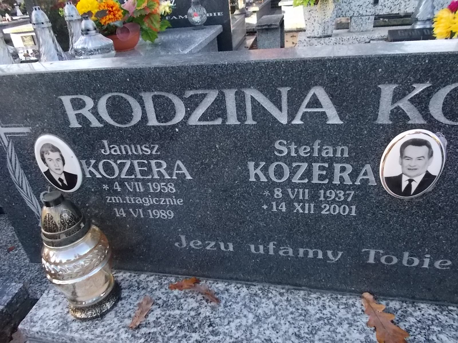 Stefan Kozera 1937 Nowy Sącz - Grobonet - Wyszukiwarka osób pochowanych