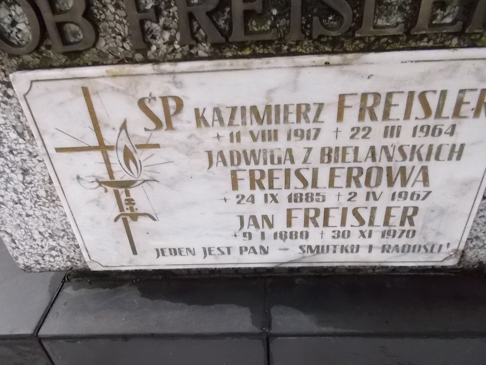 Jan Freisler 1880 Nowy Sącz - Grobonet - Wyszukiwarka osób pochowanych