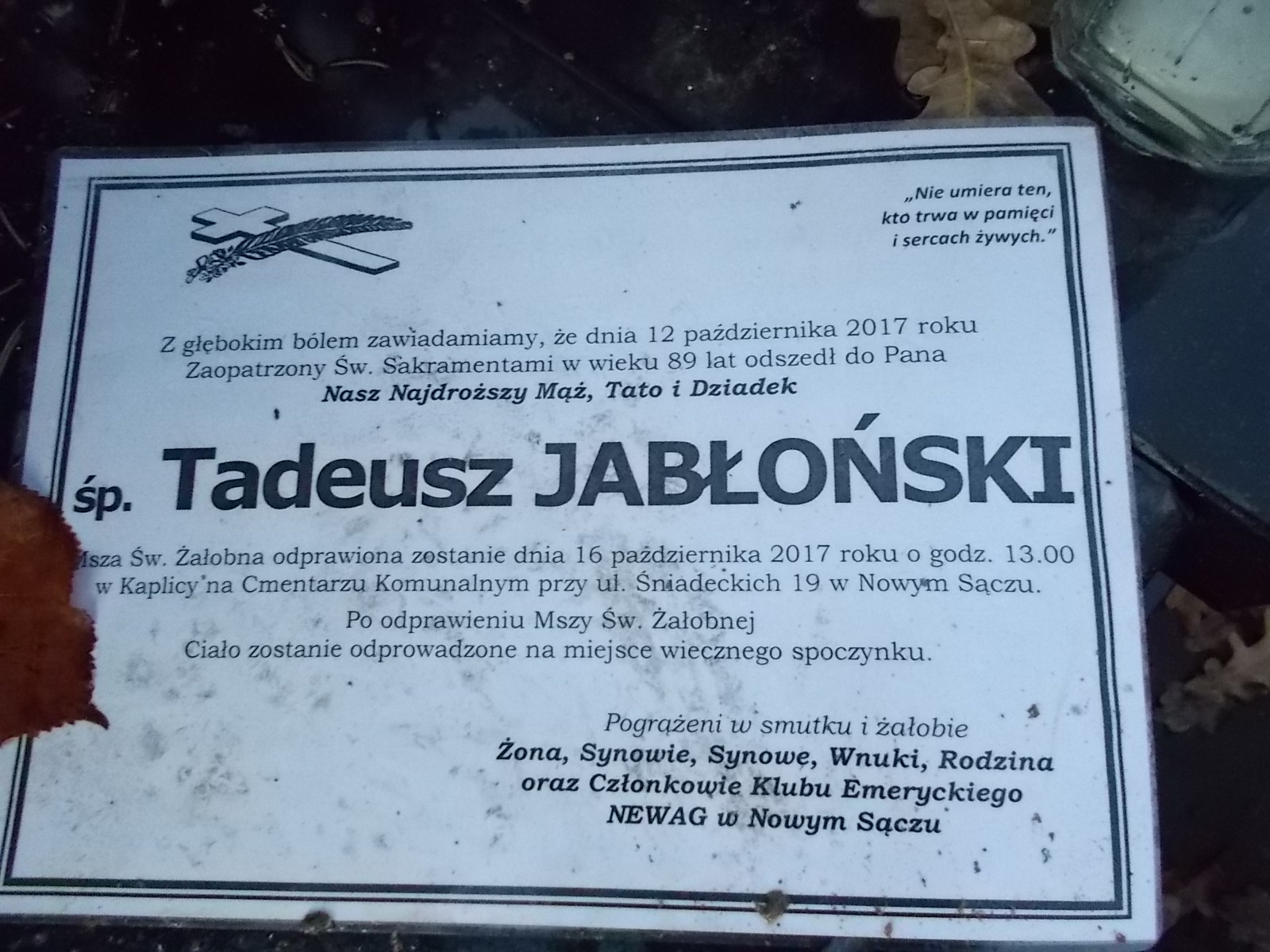 Zdjęcie grobu