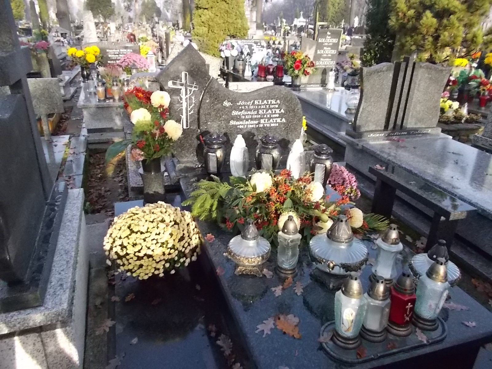 Grób Stanisław Klatka
