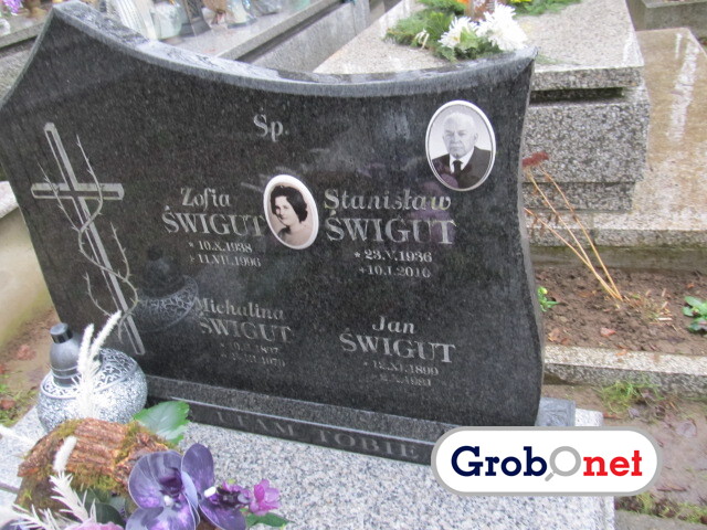 Stanisław Świgut 1936 Nowy Sącz - Grobonet - Wyszukiwarka osób pochowanych