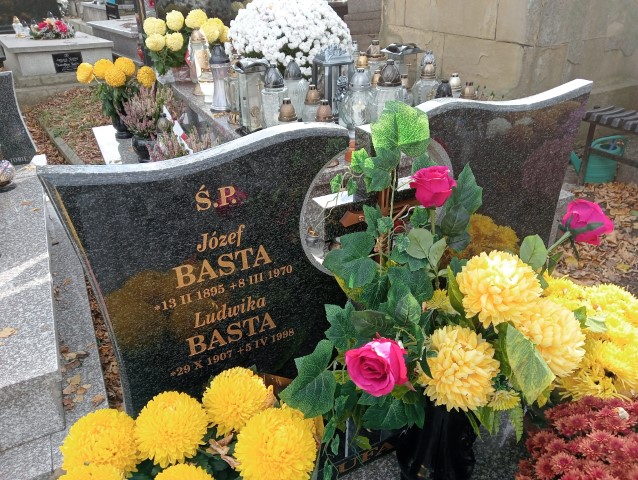 Ludwika Basta 1907 Nowy Sącz - Grobonet - Wyszukiwarka osób pochowanych