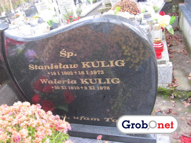 Stanisław Kulig 1902 Nowy Sącz - Grobonet - Wyszukiwarka osób pochowanych