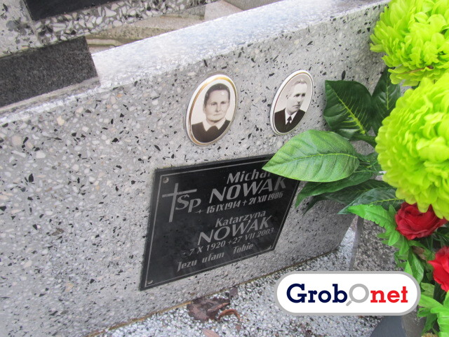 Michał Nowak 1914 Nowy Sącz - Grobonet - Wyszukiwarka osób pochowanych
