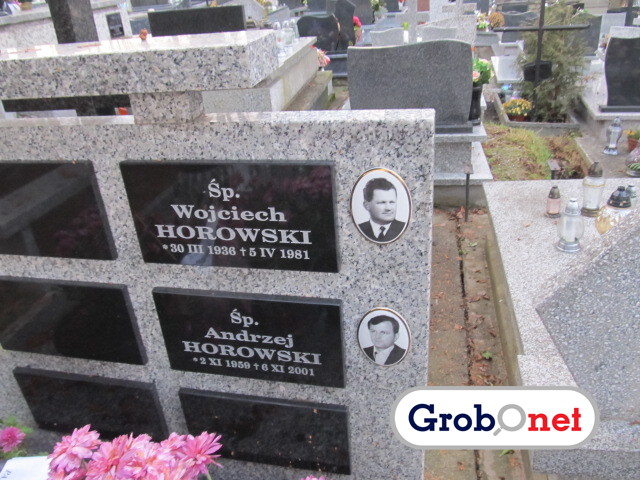 Wojciech Horowski 1936 Nowy Sącz - Grobonet - Wyszukiwarka osób pochowanych