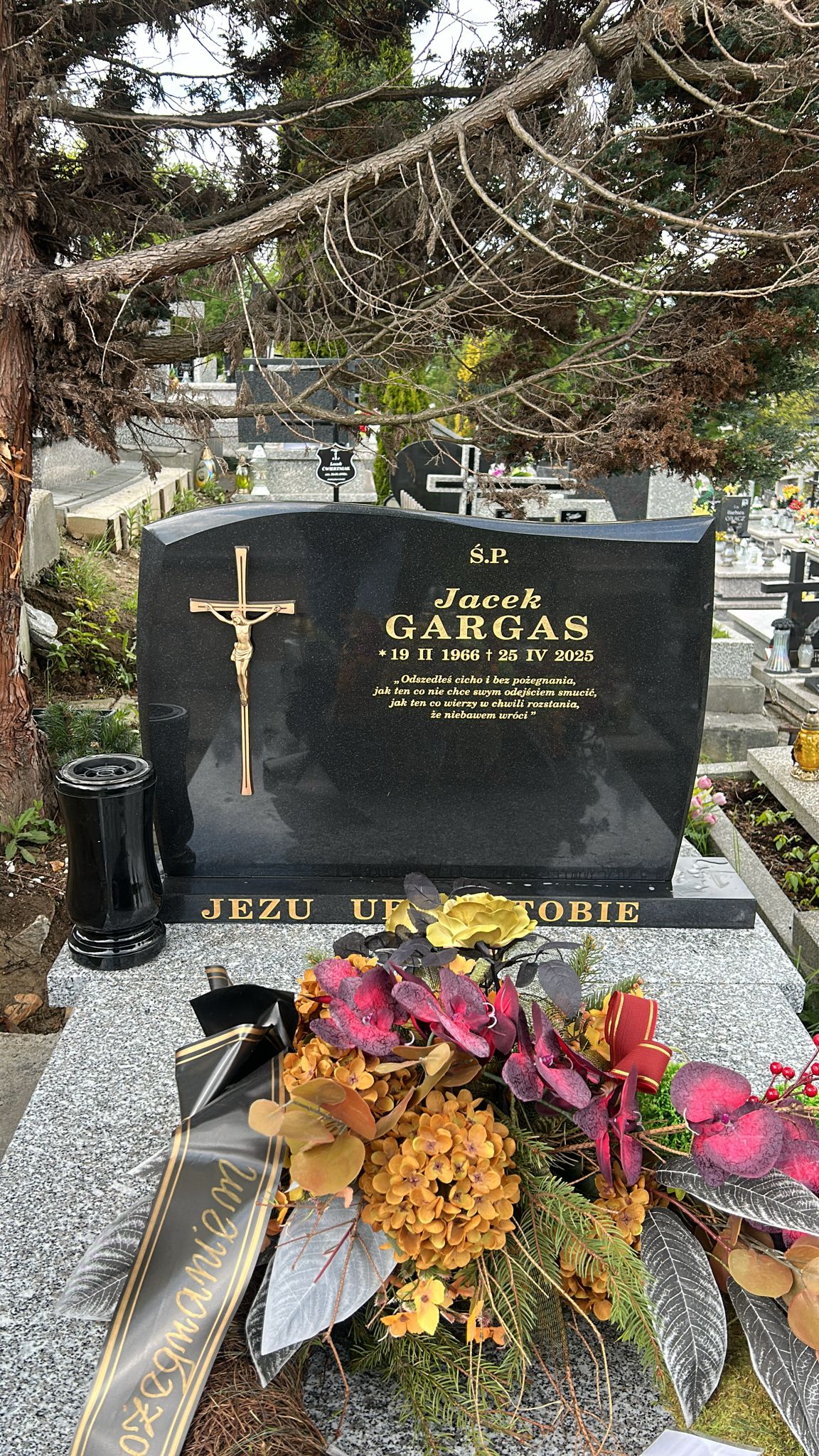 Jacek Gargas 1966 Nowy Sącz - Grobonet - Wyszukiwarka osób pochowanych