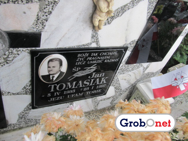 Jan Tomasiak 1933 Nowy Sącz - Grobonet - Wyszukiwarka osób pochowanych