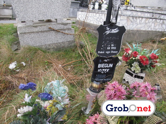 Antoni Smoroń 1955 Nowy Sącz - Grobonet - Wyszukiwarka osób pochowanych