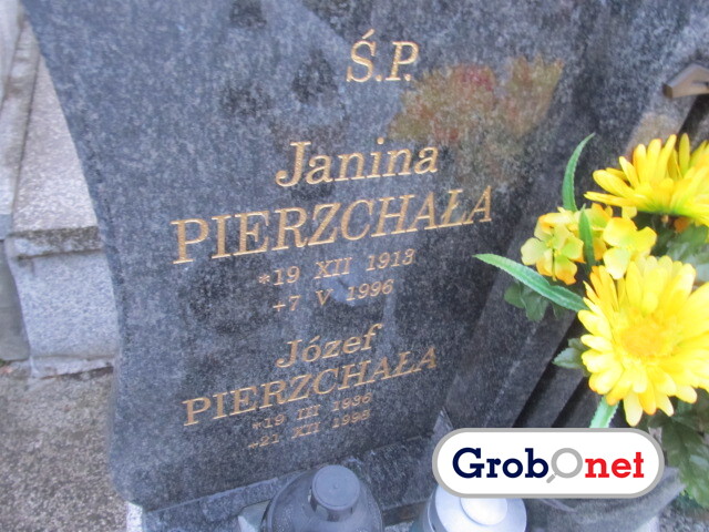 Józef Pierzchała 1936 Nowy Sącz - Grobonet - Wyszukiwarka osób pochowanych