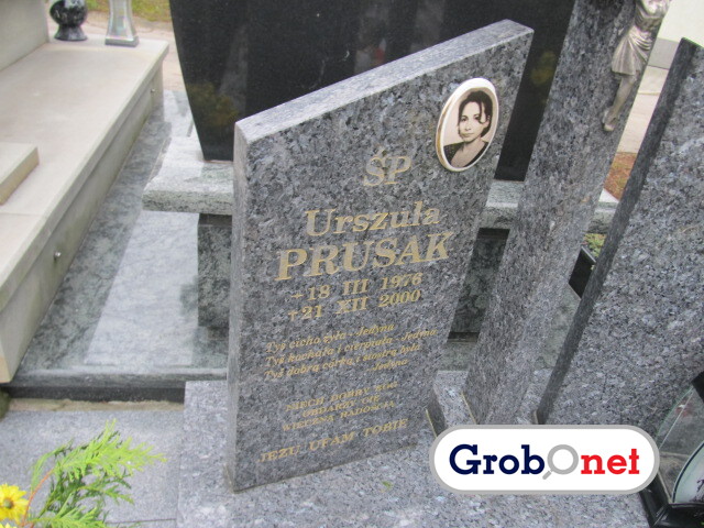 Urszula Prusak 1976 Nowy Sącz - Grobonet - Wyszukiwarka osób pochowanych