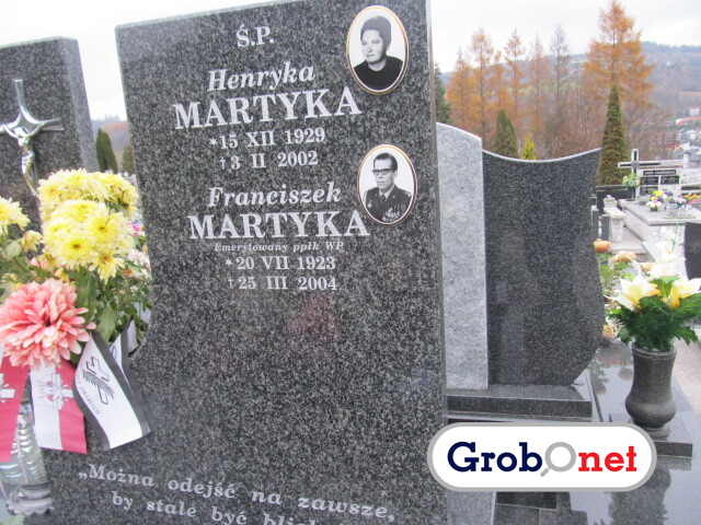 Henryka Martyka 1929 Nowy Sącz - Grobonet - Wyszukiwarka osób pochowanych