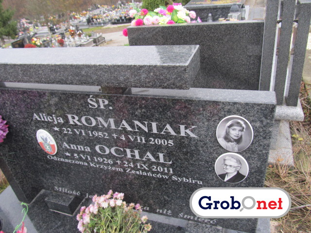 Anna Ochal 1926 Nowy Sącz - Grobonet - Wyszukiwarka osób pochowanych