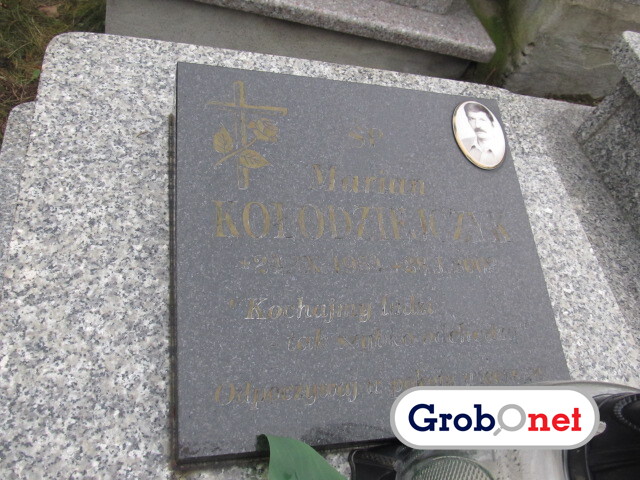 Marian Kołodziejczyk 1954 Nowy Sącz - Grobonet - Wyszukiwarka osób pochowanych