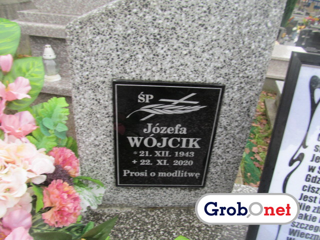 Józefa Wójcik 1943 Nowy Sącz - Grobonet - Wyszukiwarka osób pochowanych
