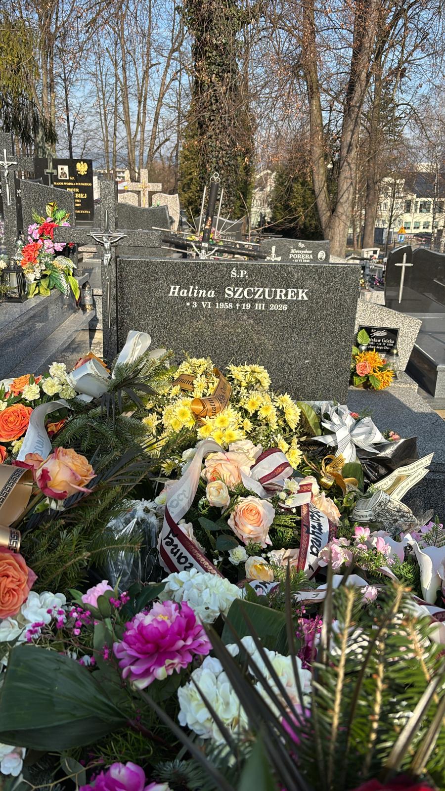 Halina SZCZUREK 1958 Nowy Sącz - Grobonet - Wyszukiwarka osób pochowanych