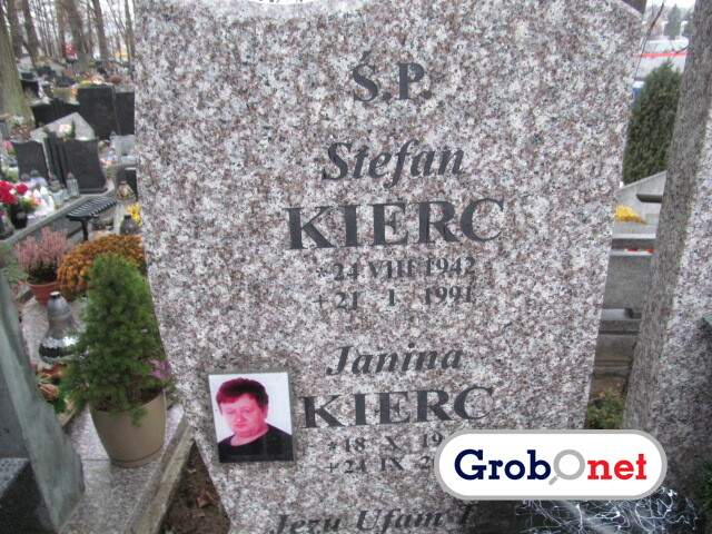 Janina Kierc 1949 Nowy Sącz - Grobonet - Wyszukiwarka osób pochowanych