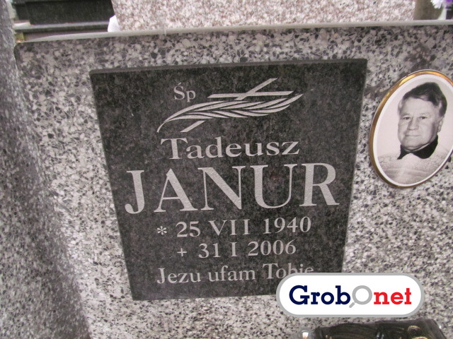 Marek JANUR  1970 Nowy Sącz - Grobonet - Wyszukiwarka osób pochowanych