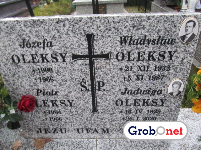 Władysław Oleksy 1932 Nowy Sącz - Grobonet - Wyszukiwarka osób pochowanych