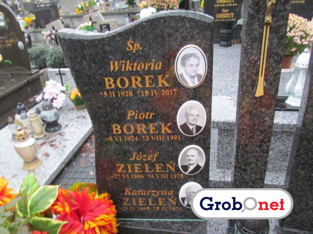 Wiktoria Borek 1928 Nowy Sącz - Grobonet - Wyszukiwarka osób pochowanych