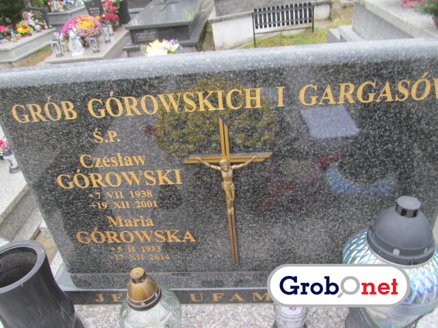 Maria Górowska 1933 Nowy Sącz - Grobonet - Wyszukiwarka osób pochowanych