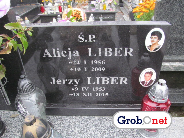 Alicja Liber 1956 Nowy Sącz - Grobonet - Wyszukiwarka osób pochowanych