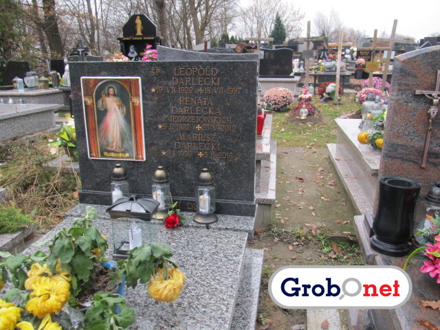 Mariusz Darlecki 1956 Nowy Sącz - Grobonet - Wyszukiwarka osób pochowanych