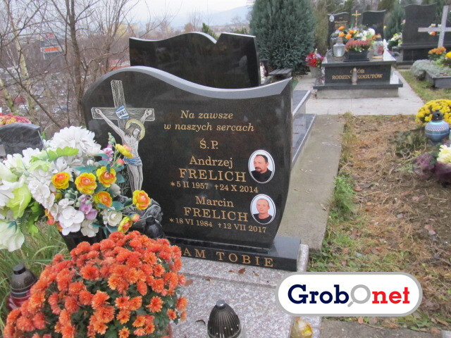 Andrzej Frelich 1957 Nowy Sącz - Grobonet - Wyszukiwarka osób pochowanych