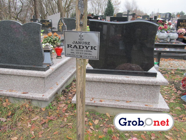 Janusz Radyk 1959 Nowy Sącz - Grobonet - Wyszukiwarka osób pochowanych