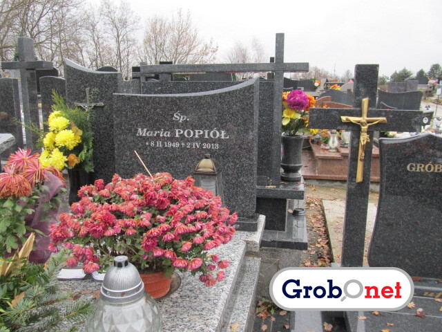 Maria Popiół 1949 Nowy Sącz - Grobonet - Wyszukiwarka osób pochowanych