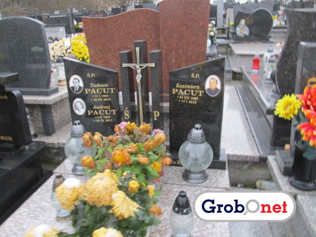 Andrzej Pacut 1958 Nowy Sącz - Grobonet - Wyszukiwarka osób pochowanych