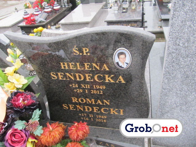 Roman Sendecki 1949 Nowy Sącz - Grobonet - Wyszukiwarka osób pochowanych