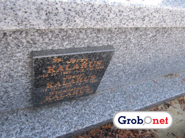 Jerzy Kalarus 1928 Nowy Sącz - Grobonet - Wyszukiwarka osób pochowanych