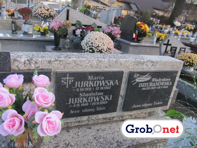 Władysława Dziubanowska 1927 Nowy Sącz - Grobonet - Wyszukiwarka osób pochowanych