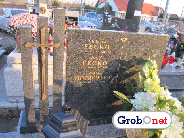 Józef Piotrowski 1938 Nowy Sącz - Grobonet - Wyszukiwarka osób pochowanych