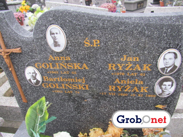 Aniela Ryżak 1920 Nowy Sącz - Grobonet - Wyszukiwarka osób pochowanych
