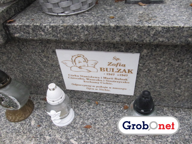 Wiktoria Bulzak 1923 Nowy Sącz - Grobonet - Wyszukiwarka osób pochowanych