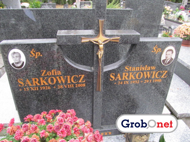 Stanisław Sarkowicz 1932 Nowy Sącz - Grobonet - Wyszukiwarka osób pochowanych